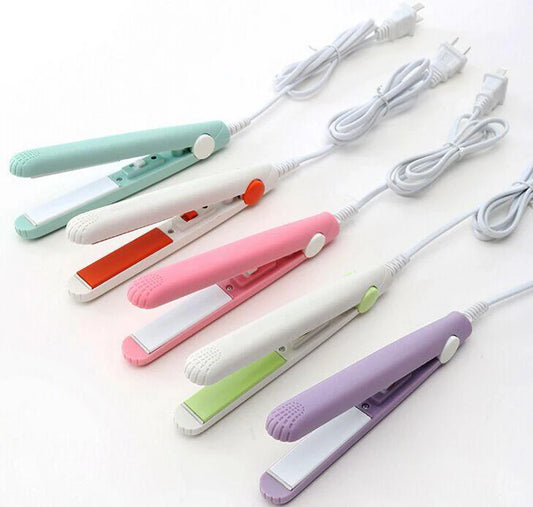 Mini Hair Straightner And Straightener (Good Product) Multicolour